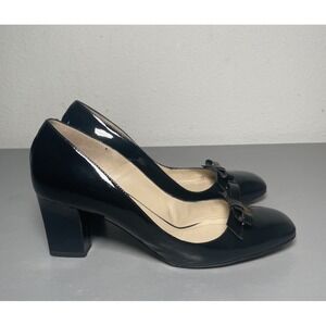 HOBBS LONDON Heels Navy Blue Pumps Womens Size 39